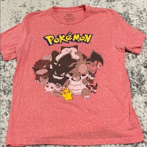 Pokémon T-shirt size L in EUC looks to be 2016 - Picture 1 of 7